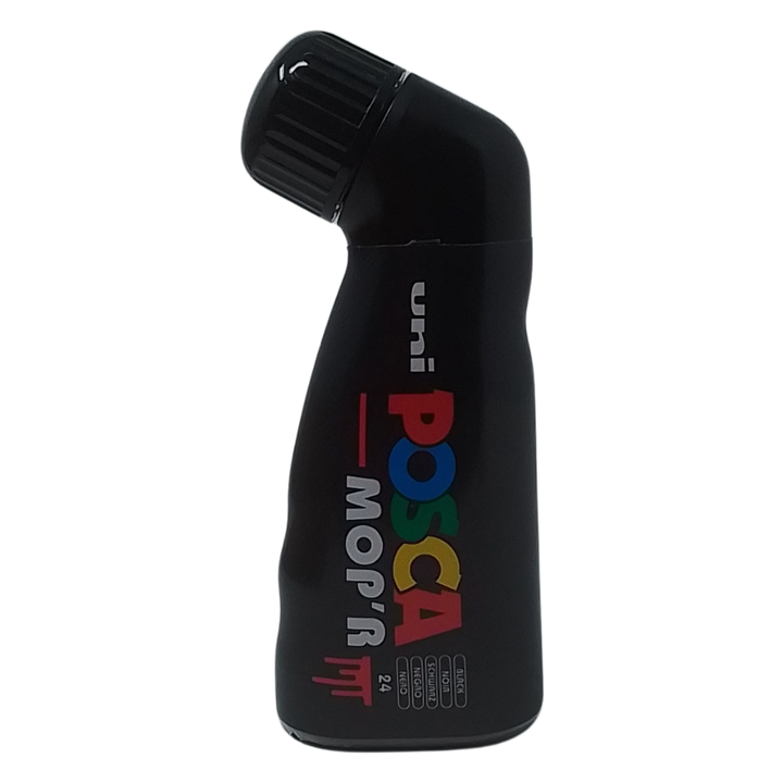 UNI - POSCA MOP'R PENNARELLO A VERNICE PCM-22 (PUNTA 3) 24 NERO