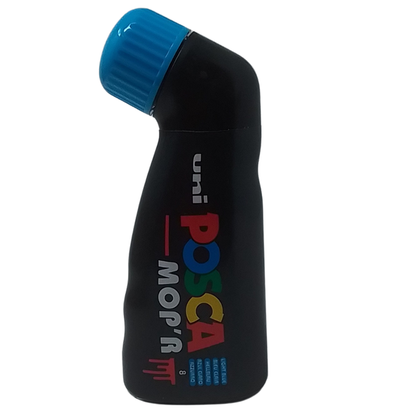 UNI - POSCA MOP'R PENNARELLO A VERNICE PCM-22 (PUNTA 3) 8 AZZURRO