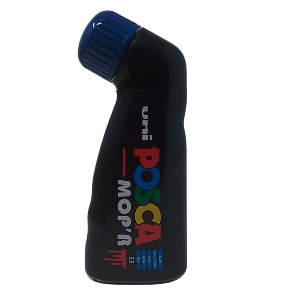 UNI - POSCA MOP'R PENNARELLO A VERNICE PCM-22 (PUNTA 3) 33 BLU