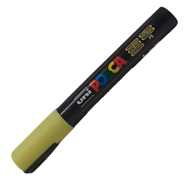 UNI - POSCA PENNARELLO A VERNICE PC-5M (PUNTA 1.8) P2 GIALLO SUNSHINE