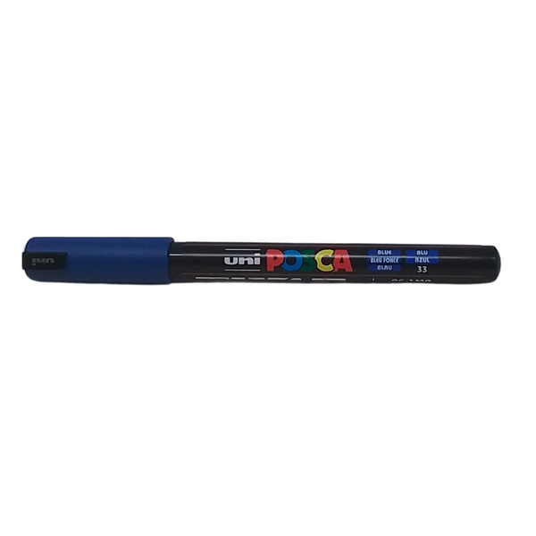UNI - POSCA PENNARELLO A VERNICE PC-1MR (PUNTA 0.7) 72 BLU