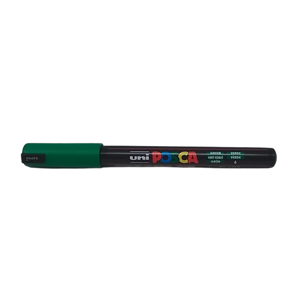 UNI - POSCA PENNARELLO A VERNICE PC-1MR (PUNTA 0.7) 6 VERDE