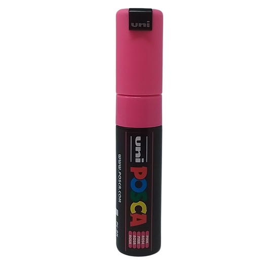 UNI - POSCA PENNARELLO A VERNICE PC-8K (SCALPELLO 8.0 MM) 13 ROSA
