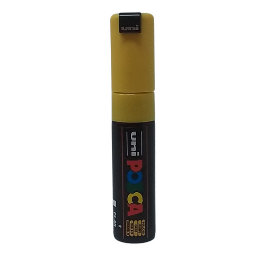 UNI - POSCA PENNARELLO A VERNICE PC-7M (BULLET SHAPED) 2 GIALLO