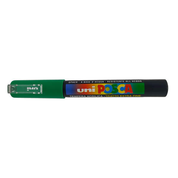 UNI - POSCA PENNARELLO A VERNICE PC-1M (PUNTA 0.7) 6 VERDE