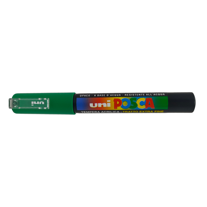 UNI - POSCA PENNARELLO A VERNICE PC-1M (PUNTA 0.7) 6 VERDE
