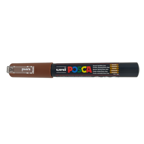 UNI - POSCA PENNARELLO A VERNICE PC-1M (PUNTA 0.7) 21 MARRONE
