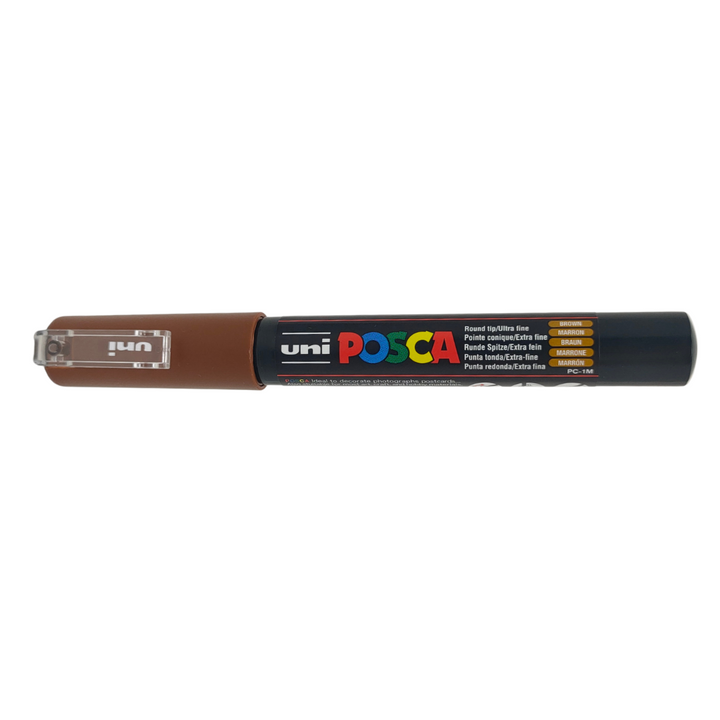 UNI - POSCA PENNARELLO A VERNICE PC-1M (PUNTA 0.7) 21 MARRONE