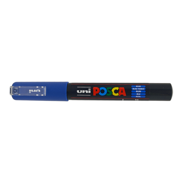 UNI - POSCA PENNARELLO A VERNICE PC-1M (PUNTA 0.7) 33 BLU
