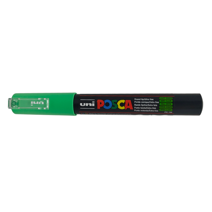 UNI - POSCA PENNARELLO A VERNICE PC-1M (PUNTA 0.7) 5 VERDE CHIARO
