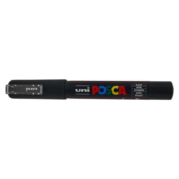 UNI - POSCA PENNARELLO A VERNICE PC-1M (PUNTA 0.7) 24 NERO