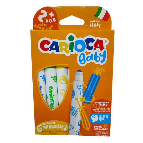 5268:CARIOCA - BABY CONF. 6 PENNARELLI LAVABILI