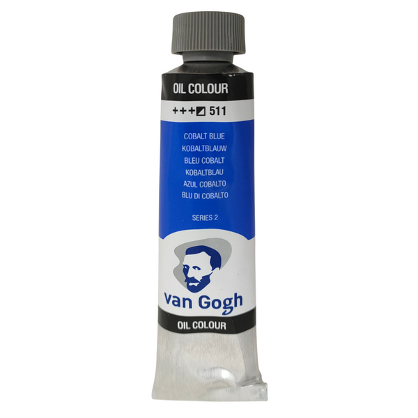 5283:VAN GOGH - S2 TUBO OLIO 40ML 511 BLU DI COBALTO