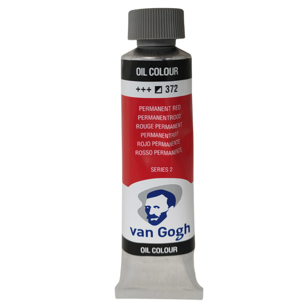 VAN GOGH - S2 TUBO OLIO 40ML 372 ROSSO PERM.