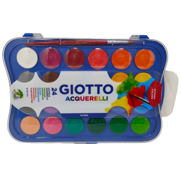 GIOTTO - 24 ACQUERELLI + PENNELLO