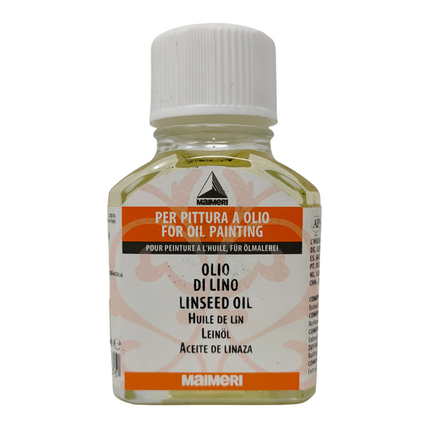 MAIMERI - OLIO DI LINO PER PITTURA A OLIO 75 ML