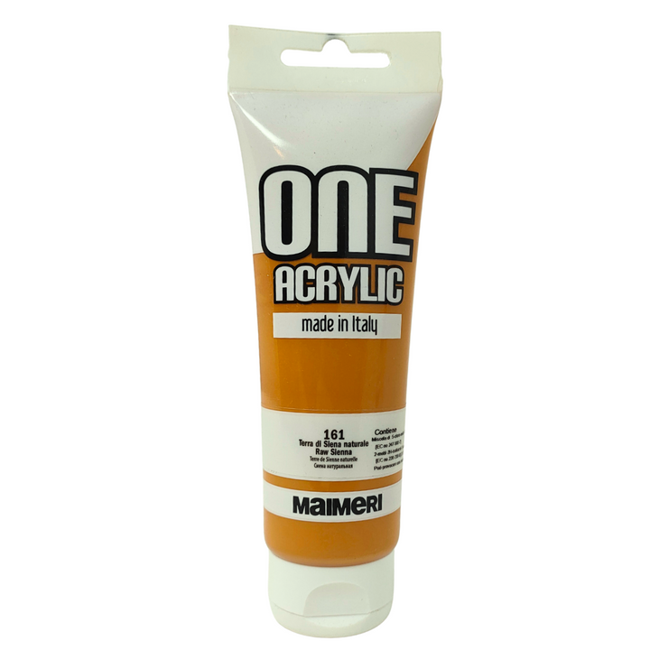 MAIMERI - ONE ACRYLIC TUBO 120 ML TERRA DI SIENA NAT. 161