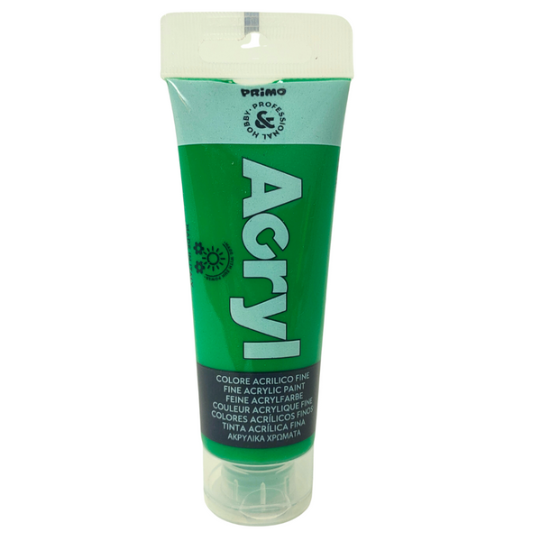 PRIMO - TUBETTO ACRYL 75 ML VERDE 610