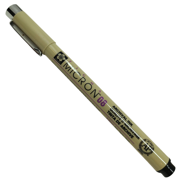 5408:PIGMA - MICRON FINE LINER PENNARELLO INDELEBILE (0.5MM) NERO 08