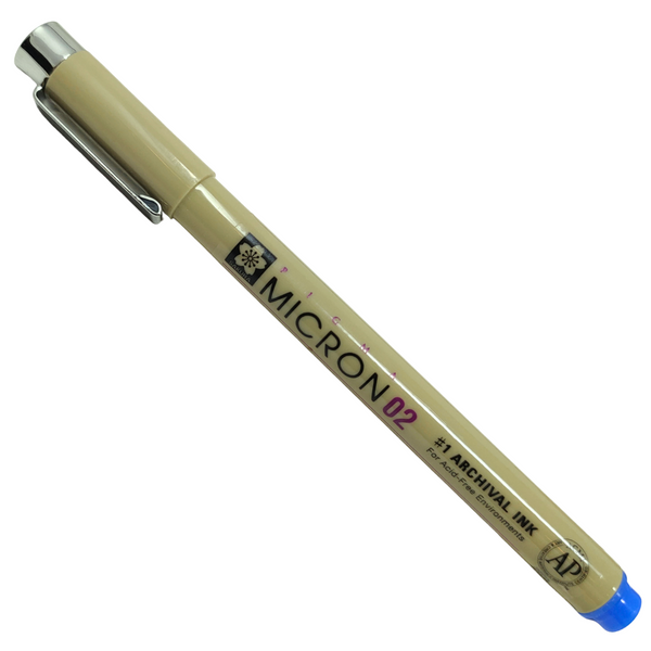 5409:PIGMA - MICRON FINE LINER PENNARELLO INDELEBILE (0.3MM) BLU 02