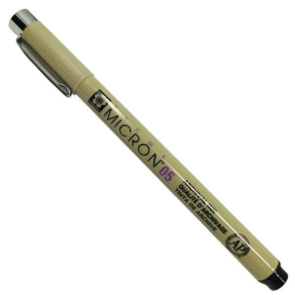 5414:PIGMA - MICRON FINE LINER PENNARELLO INDELEBILE (0.45MM) NERO 05