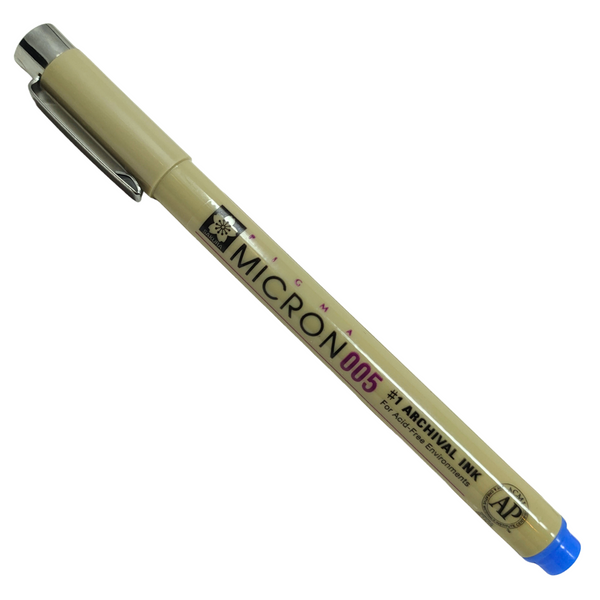 5415:PIGMA - MICRON FINE LINER PENNARELLO INDELEBILE (0.20MM) BLU 005