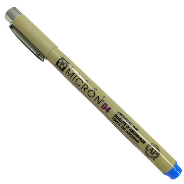 5419:PIGMA - MICRON FINE LINER PENNARELLO INDELEBILE (0.40MM) BLU 04
