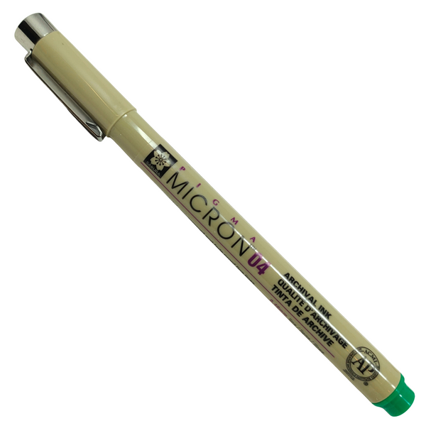 5422:PIGMA - MICRON FINE LINER PENNARELLO INDELEBILE (0.40MM) VERDE 04