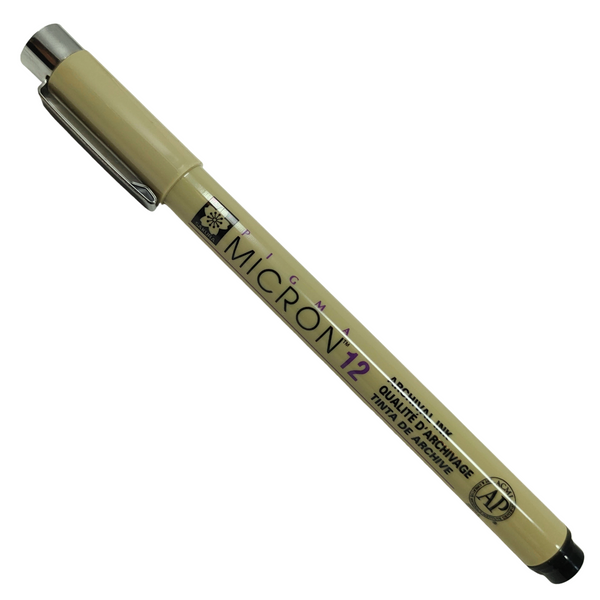5427:PIGMA - MICRON FINE LINER PENNARELLO INDELEBILE (0.70MM) NERO 12