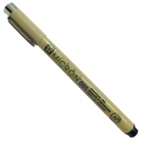5428:PIGMA - MICRON FINE LINER PENNARELLO INDELEBILE (0.20MM) NERO 005
