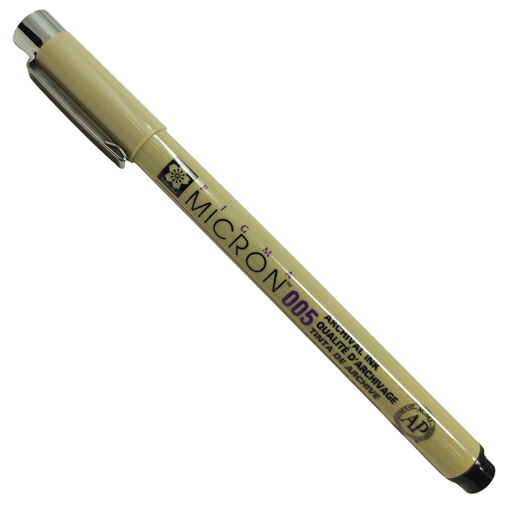 5428:PIGMA - MICRON FINE LINER PENNARELLO INDELEBILE (0.20MM) NERO 005