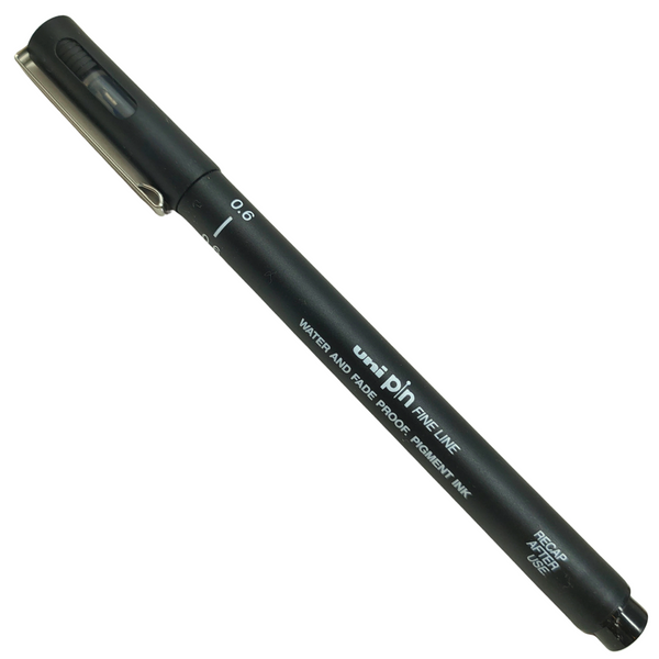 5429:MITSUBISHI - UNI PIN FINE LINE PENNARELLO INDELEBILE NERO 0.6