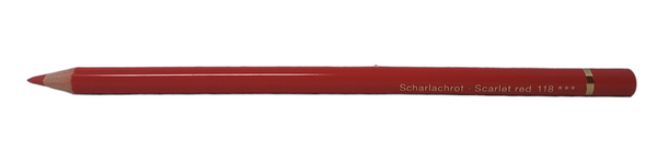 FABER-CASTELL - MATITE COLORATE POLYCHROMOS 118 SCARLET RED