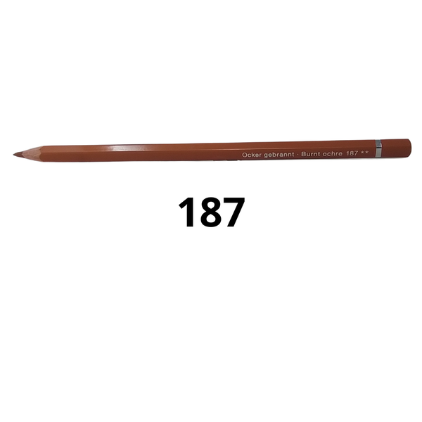 FABER-CASTELL - MATITE ACQUERELLABILI ALBRECHT DURER 187 BURNT OCHRE