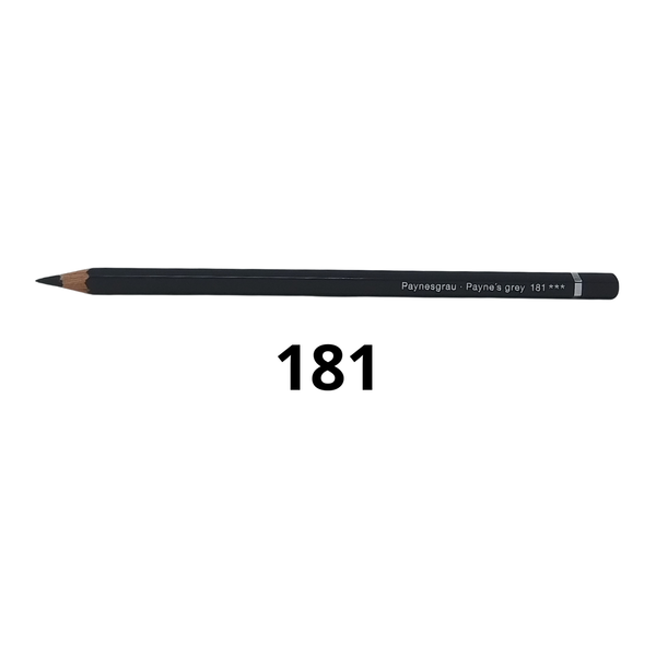 FABER-CASTELL - MATITE ACQUERELLABILI ALBRECHT DURER 181 PAYNE'S GREY