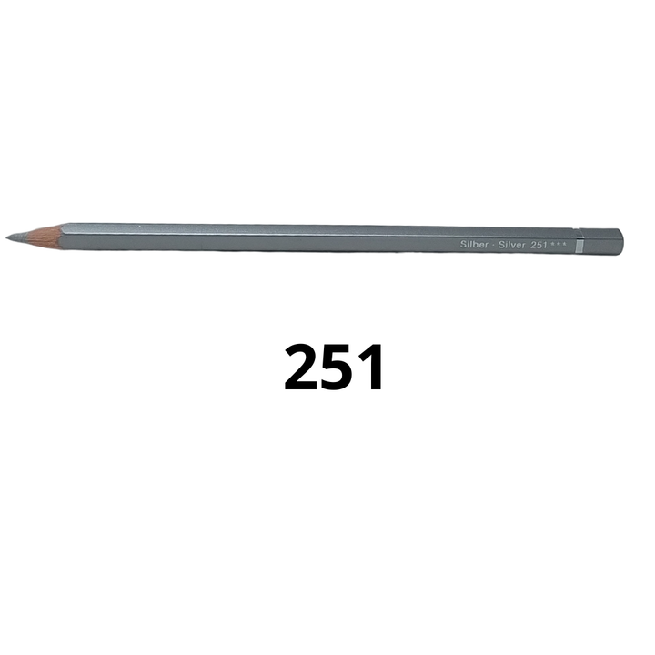 FABER-CASTELL - MATITE ACQUERELLABILI ALBRECHT DURER 251 SILVER