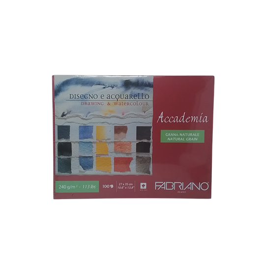 FABRIANO - BLOCCO ACCADEMIA DISEGNO E ACQUARELLO