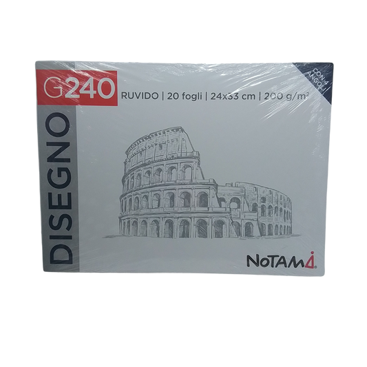 NOTAMI - BLOCCO DISEGNO G240 24X33 220GR RUVIDO