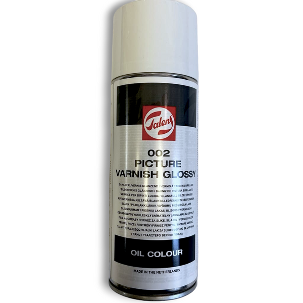 Talens Amsterdam - Vernice per dipinti ad olio, lucida 002 (Spray da 400 ml)