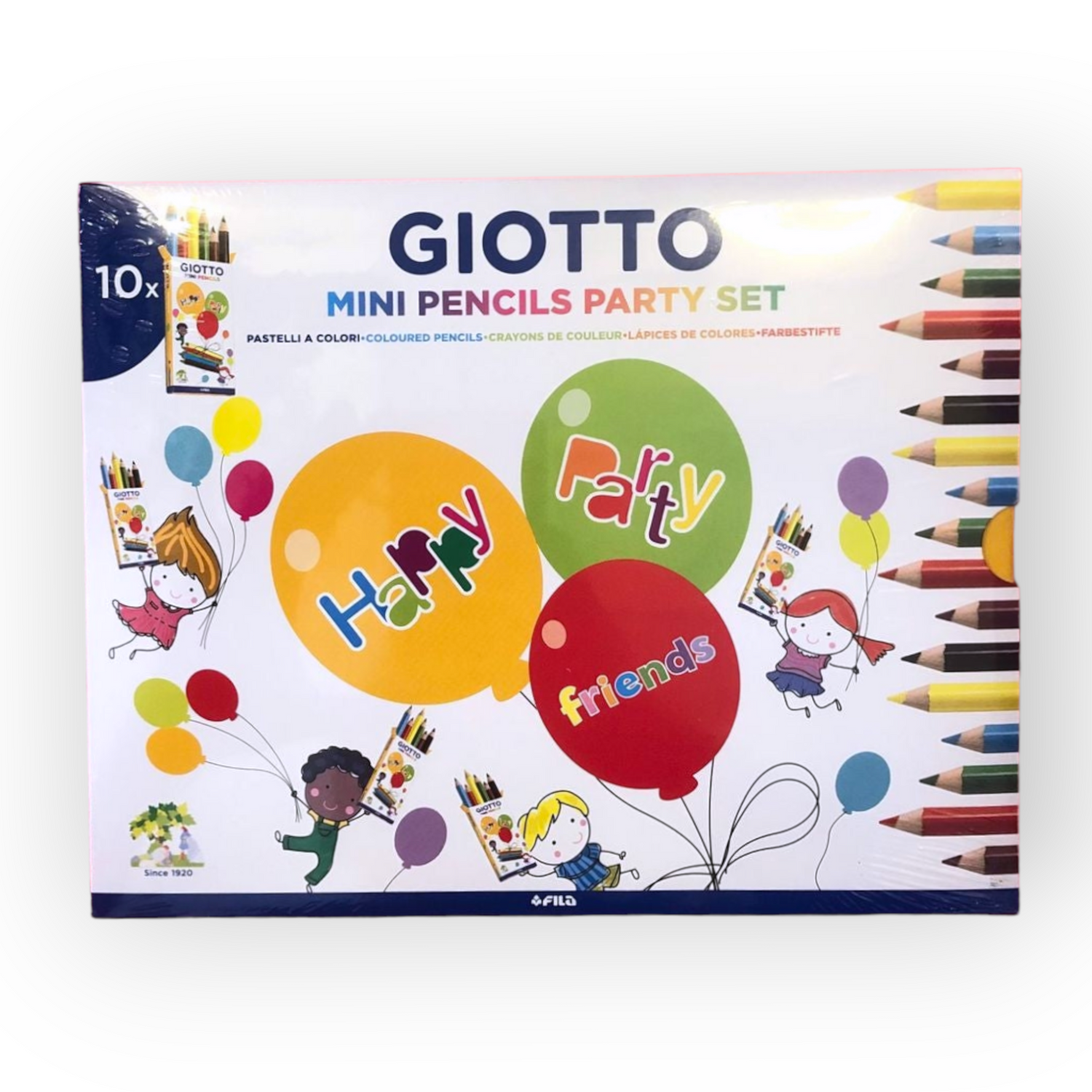 GIOTTO Mini Pencils Party Set – Cartoleria Barbieri di Turelli Elena, P.le  San Domenico, 2 MODENA - P.I. 03148310364