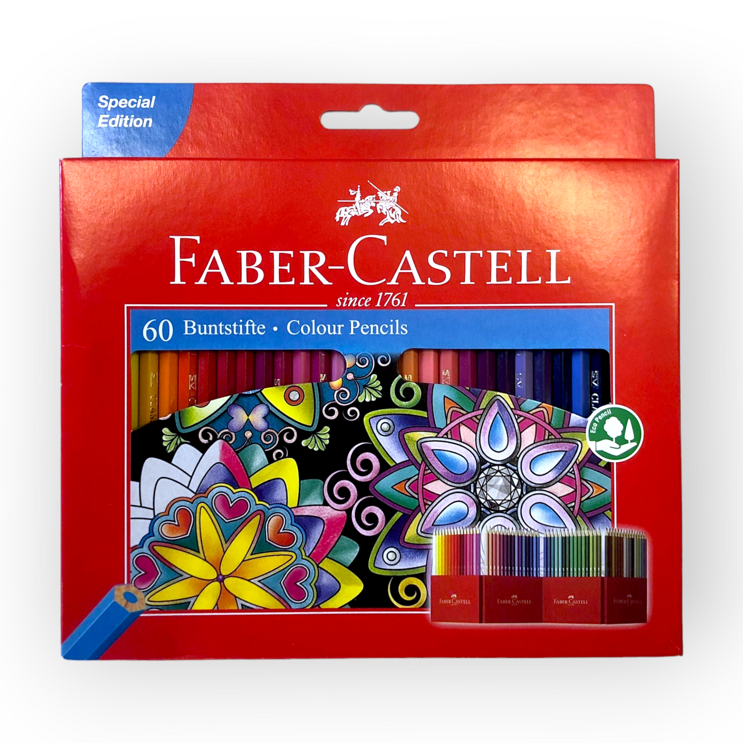 FABER CASTELL - Confezione da 60 matite colorate