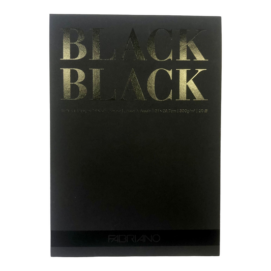 FABRIANO BLACK BLACK - Drawing Paper