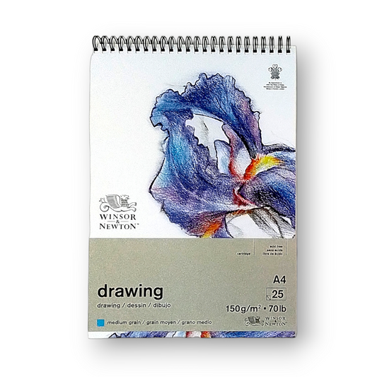 WINSOR & NEWTON - Blocco DRAWING a spirale medio 150 gms
