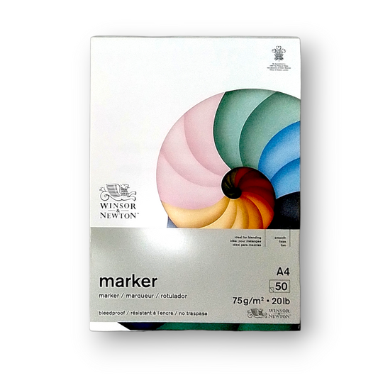 WINSOR & NEWTON - Blocco MARKER antisbavatura 75 gms