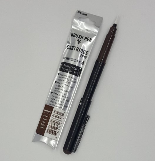 Pentel - Cartridge FP10 Ricariche per brush pen