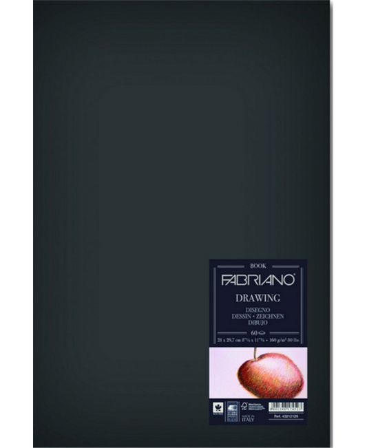 Fabriano Blocco Drawing Book 60 fogli Grana Naturale