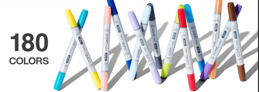 COPIC - CIAO BRUSH PEN SFUSI (TONALITÀ FREDDE)