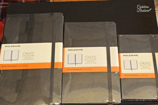 MOLESKINE - Taccuino a Righe Copertina Rigida o Flessibile